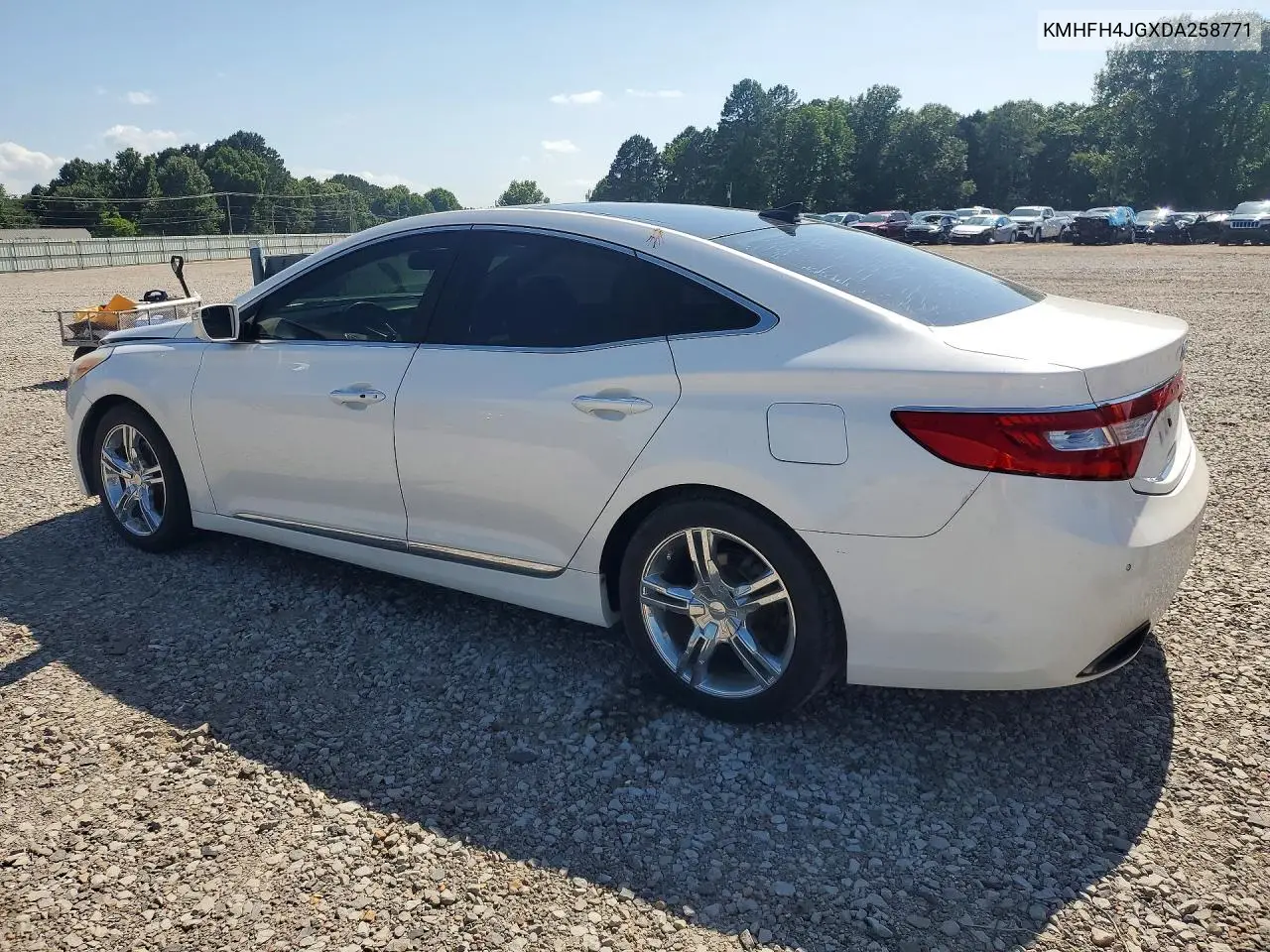 2013 Hyundai Azera Base VIN: KMHFH4JGXDA258771 Lot: 56710986