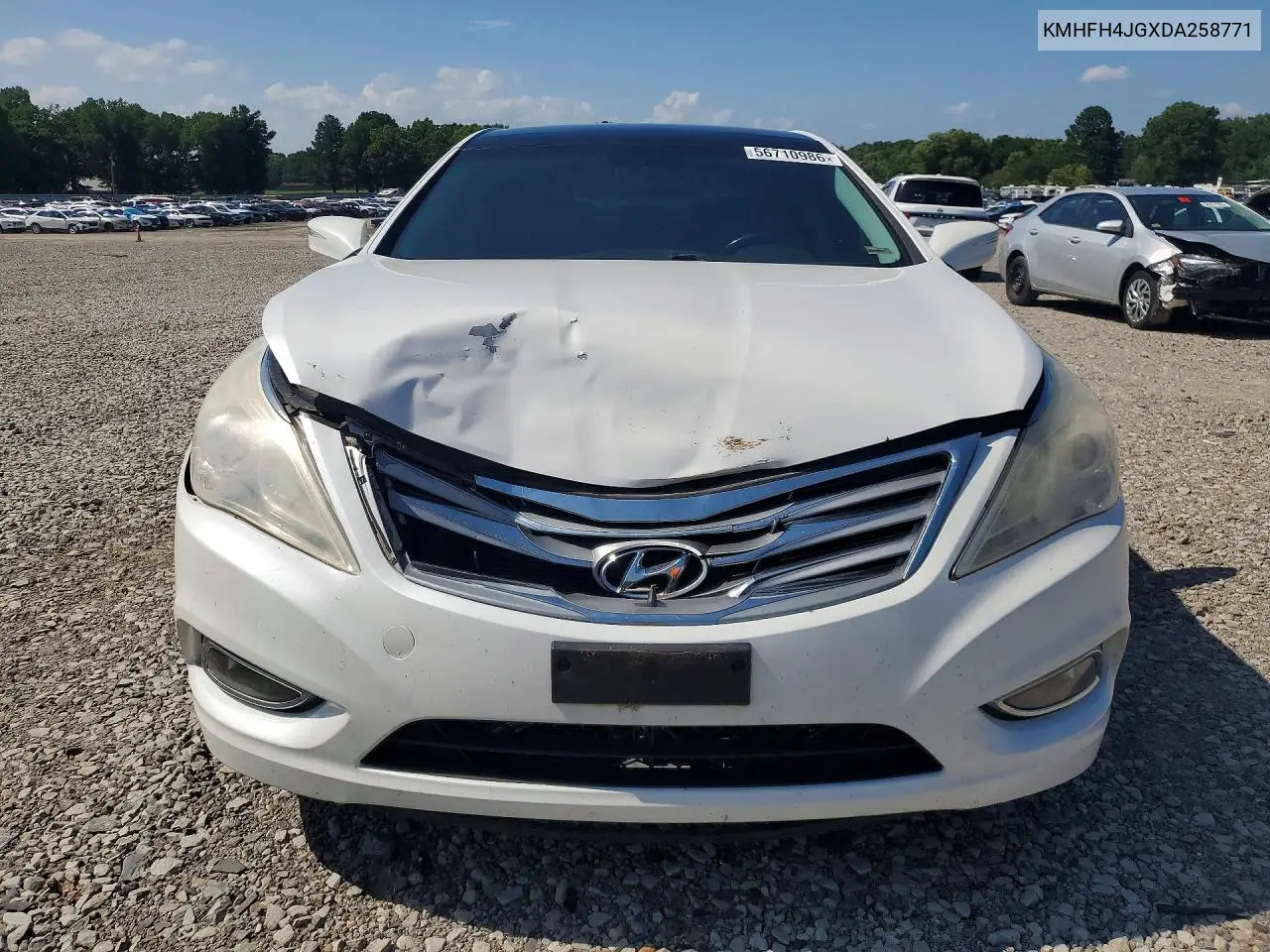 2013 Hyundai Azera Base VIN: KMHFH4JGXDA258771 Lot: 56710986