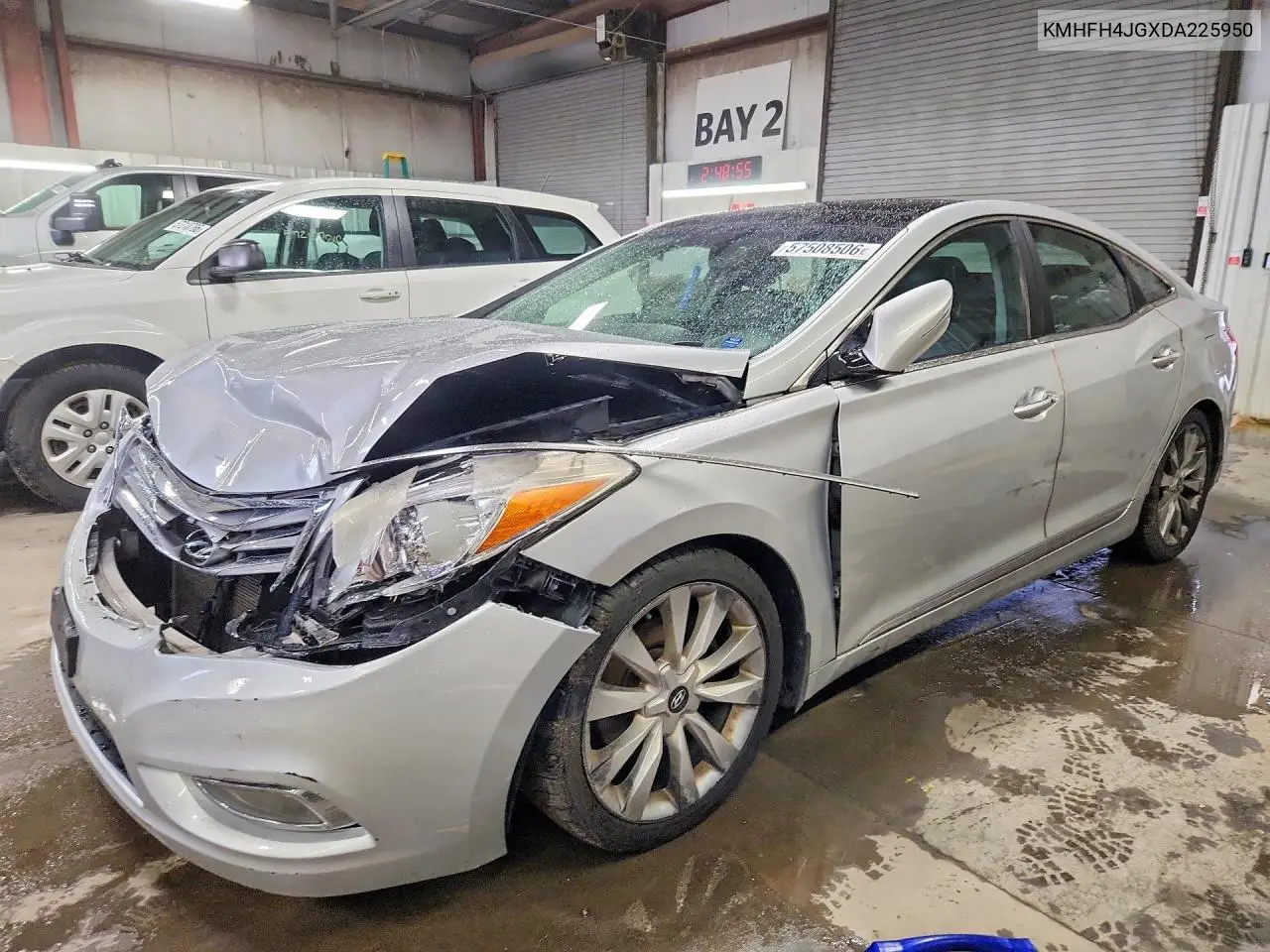 2013 Hyundai Azera Base VIN: KMHFH4JGXDA225950 Lot: 57508506