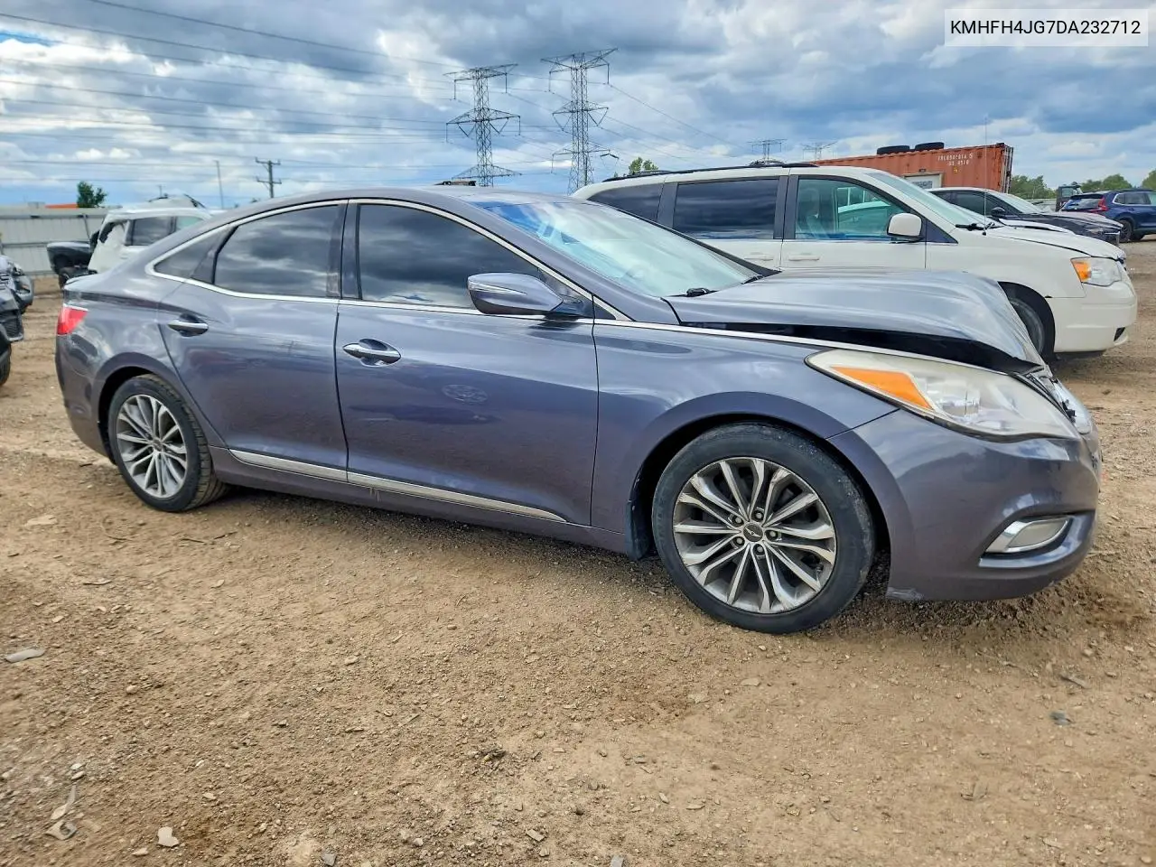 2013 Hyundai Azera Base VIN: KMHFH4JG7DA232712 Lot: 57579056