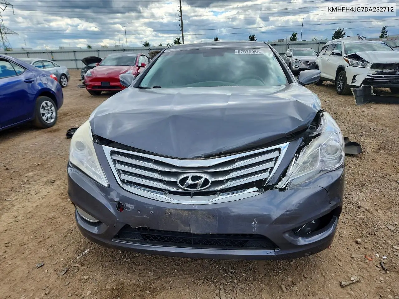 2013 Hyundai Azera Base VIN: KMHFH4JG7DA232712 Lot: 57579056