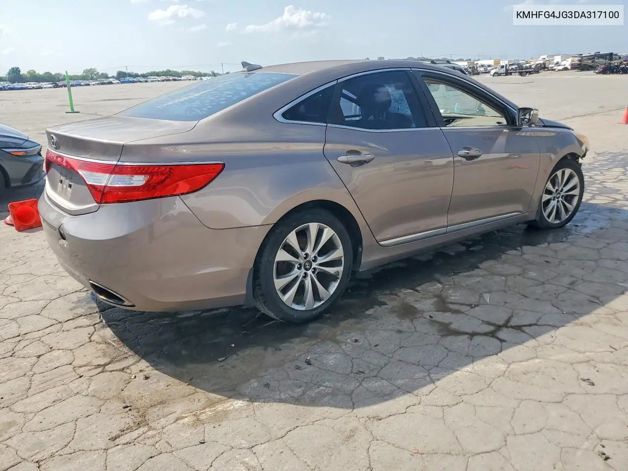 2013 Hyundai Azera Base VIN: KMHFG4JG3DA317100 Lot: 59718396