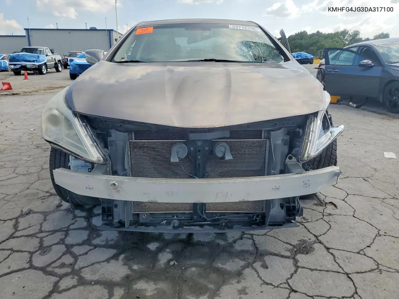 2013 Hyundai Azera Base VIN: KMHFG4JG3DA317100 Lot: 59718396