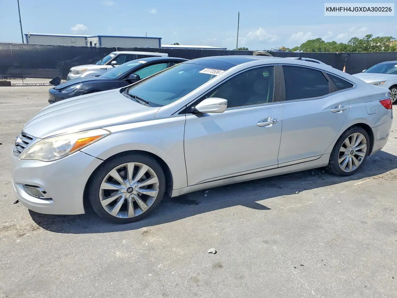 2013 Hyundai Azera Base VIN: KMHFH4JGXDA300226 Lot: 61773536