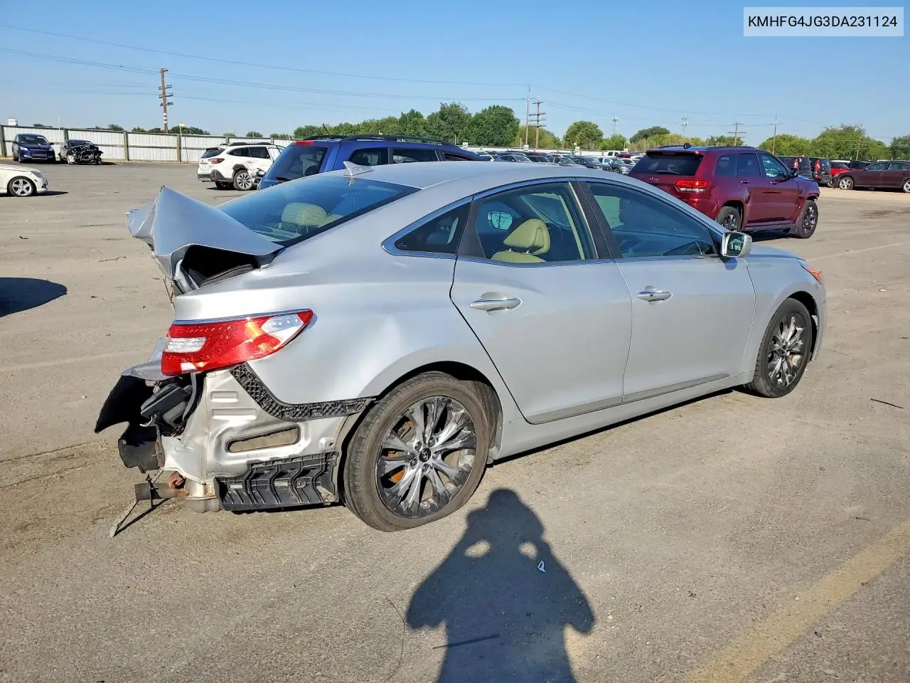 2013 Hyundai Azera Base VIN: KMHFG4JG3DA231124 Lot: 74514275