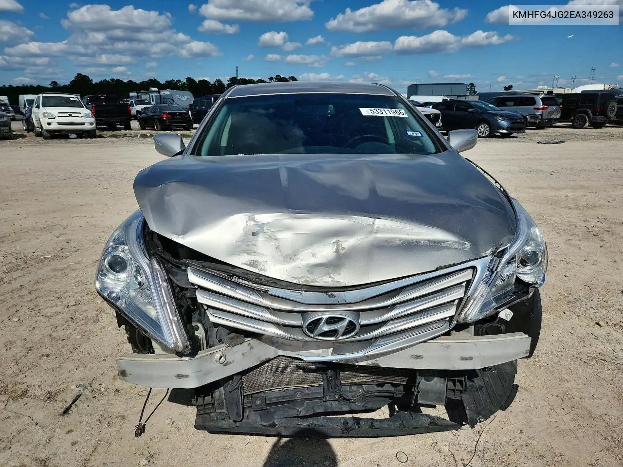 2014 Hyundai Azera Base VIN: KMHFG4JG2EA349263 Lot: 53311966