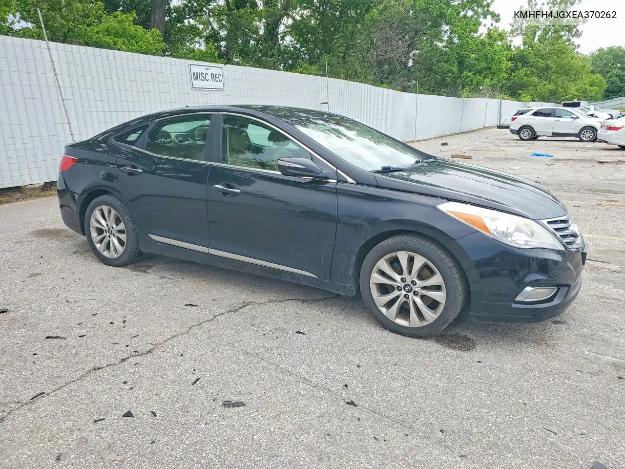 2014 Hyundai Azera Limited VIN: KMHFH4JGXEA370262 Lot: 53903696