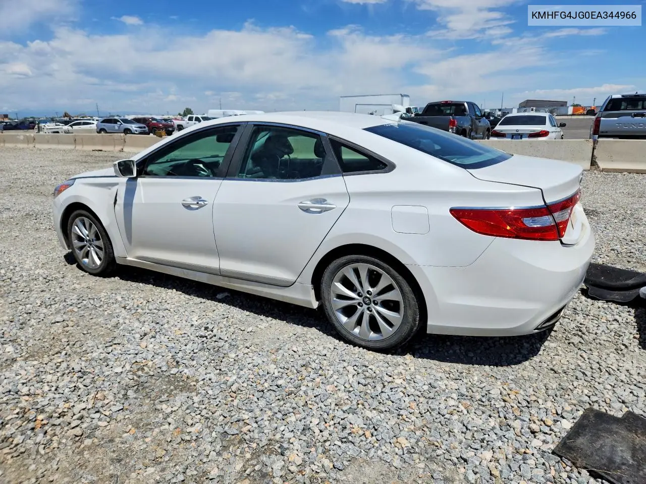 2014 Hyundai Azera Base VIN: KMHFG4JG0EA344966 Lot: 56056476