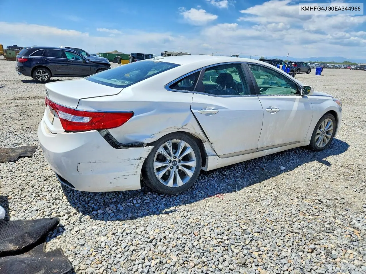 2014 Hyundai Azera Base VIN: KMHFG4JG0EA344966 Lot: 56056476