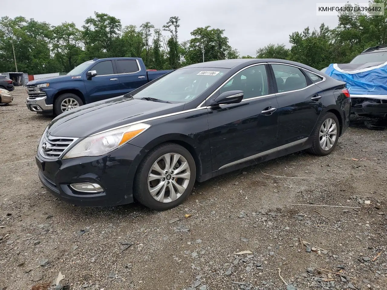 2014 Hyundai Azera Base VIN: KMHFG4JG7EA396482 Lot: 59811186