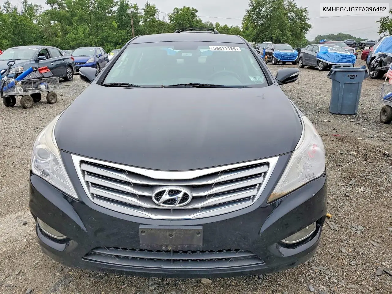 2014 Hyundai Azera Base VIN: KMHFG4JG7EA396482 Lot: 59811186