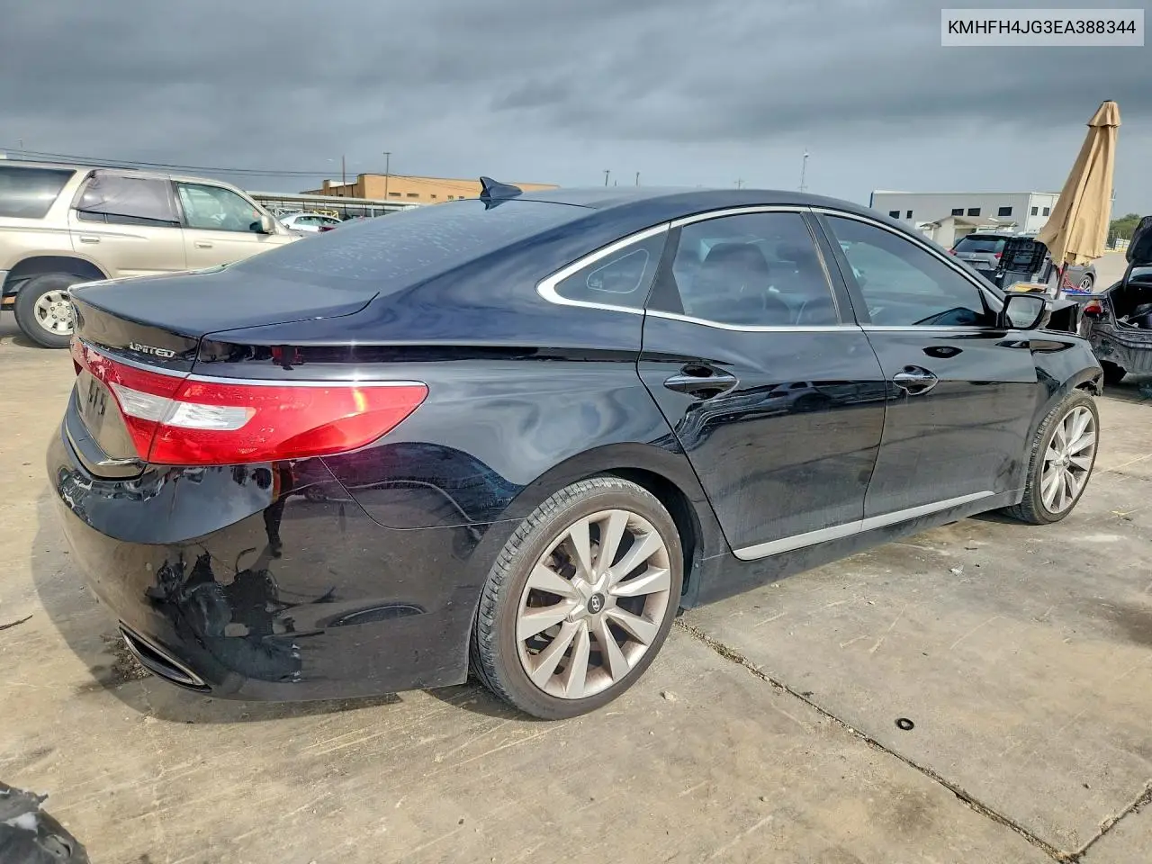 2014 Hyundai Azera Limited VIN: KMHFH4JG3EA388344 Lot: 61232176