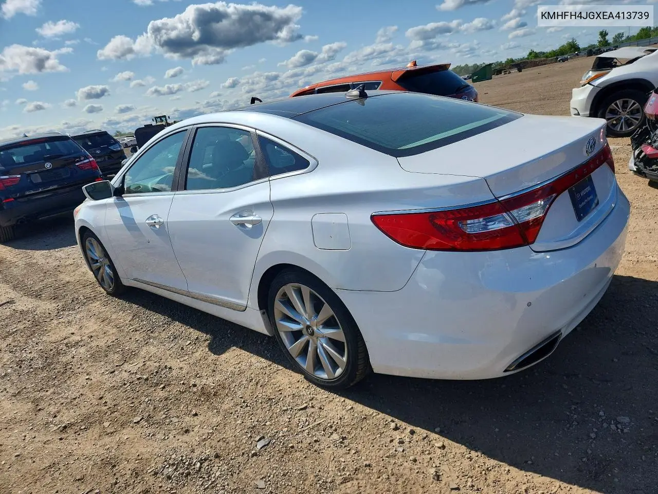2014 Hyundai Azera Limited VIN: KMHFH4JGXEA413739 Lot: 61521096