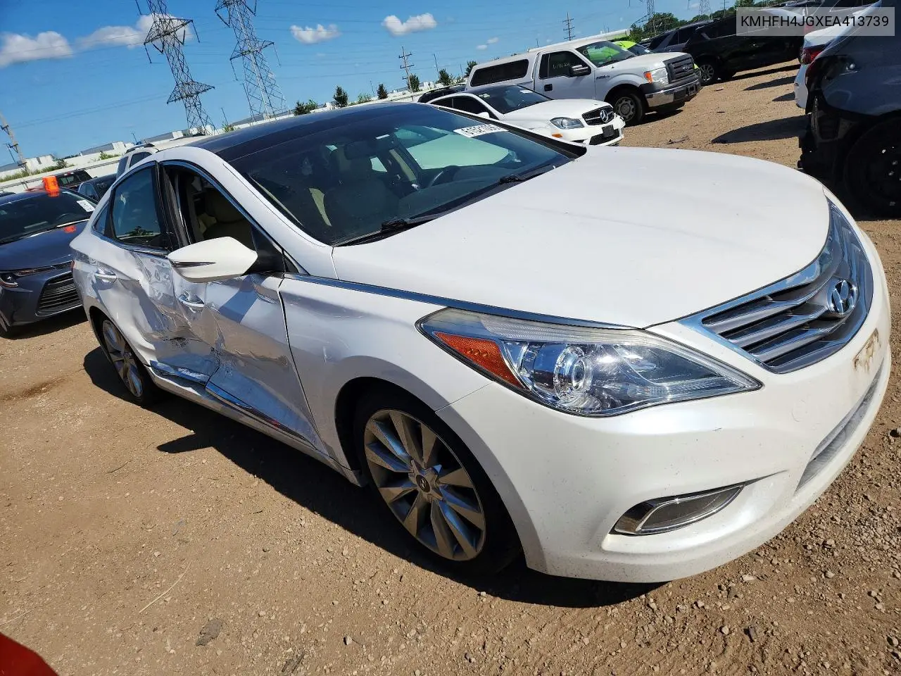 2014 Hyundai Azera Limited VIN: KMHFH4JGXEA413739 Lot: 61521096