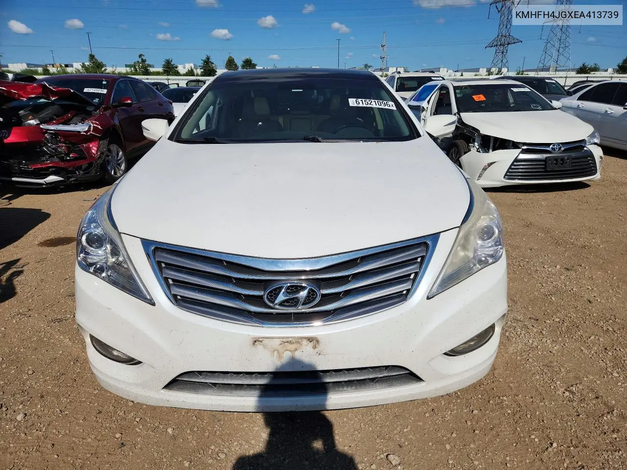 2014 Hyundai Azera Limited VIN: KMHFH4JGXEA413739 Lot: 61521096