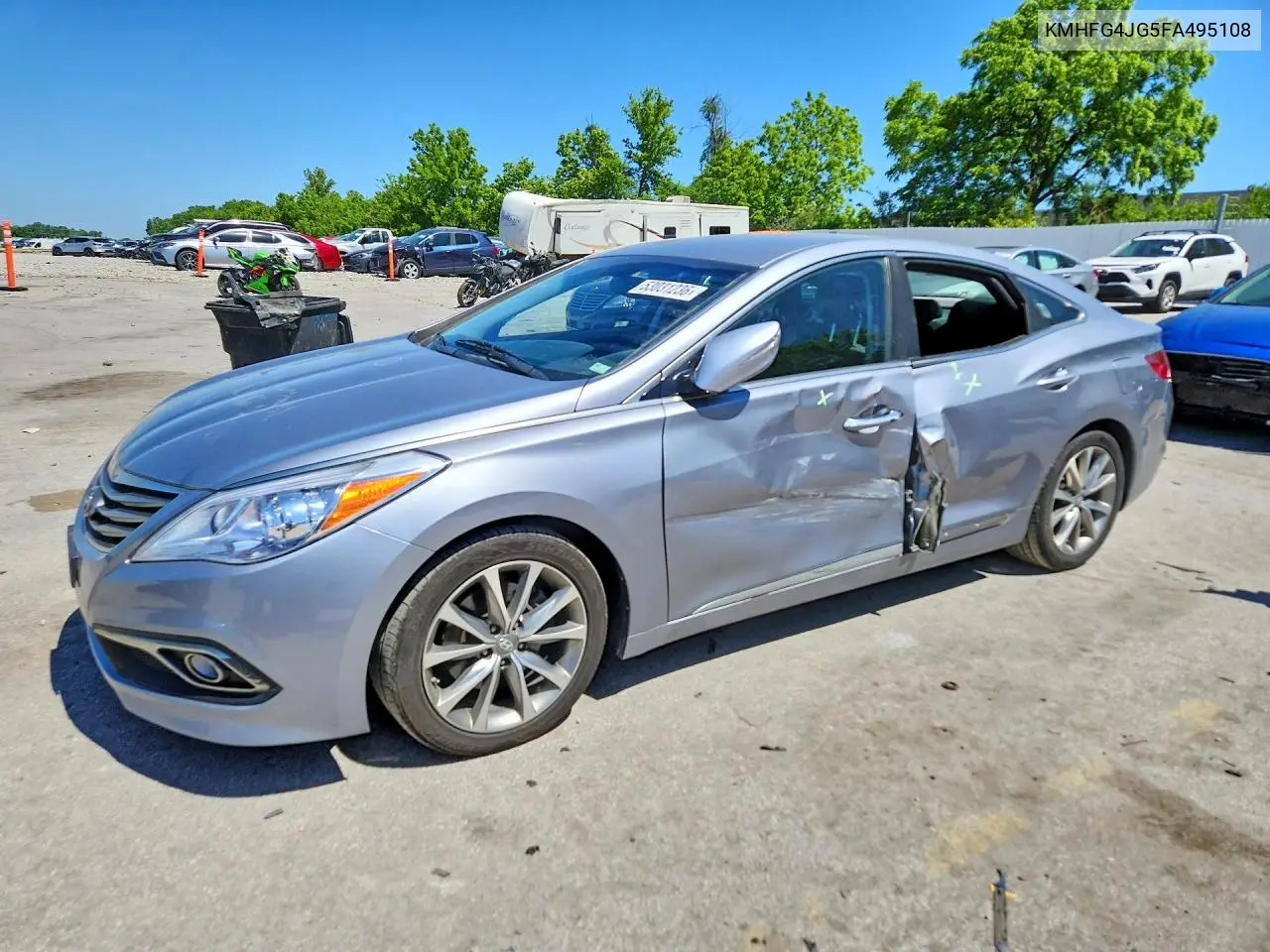 2015 Hyundai Azera Base VIN: KMHFG4JG5FA495108 Lot: 53031236