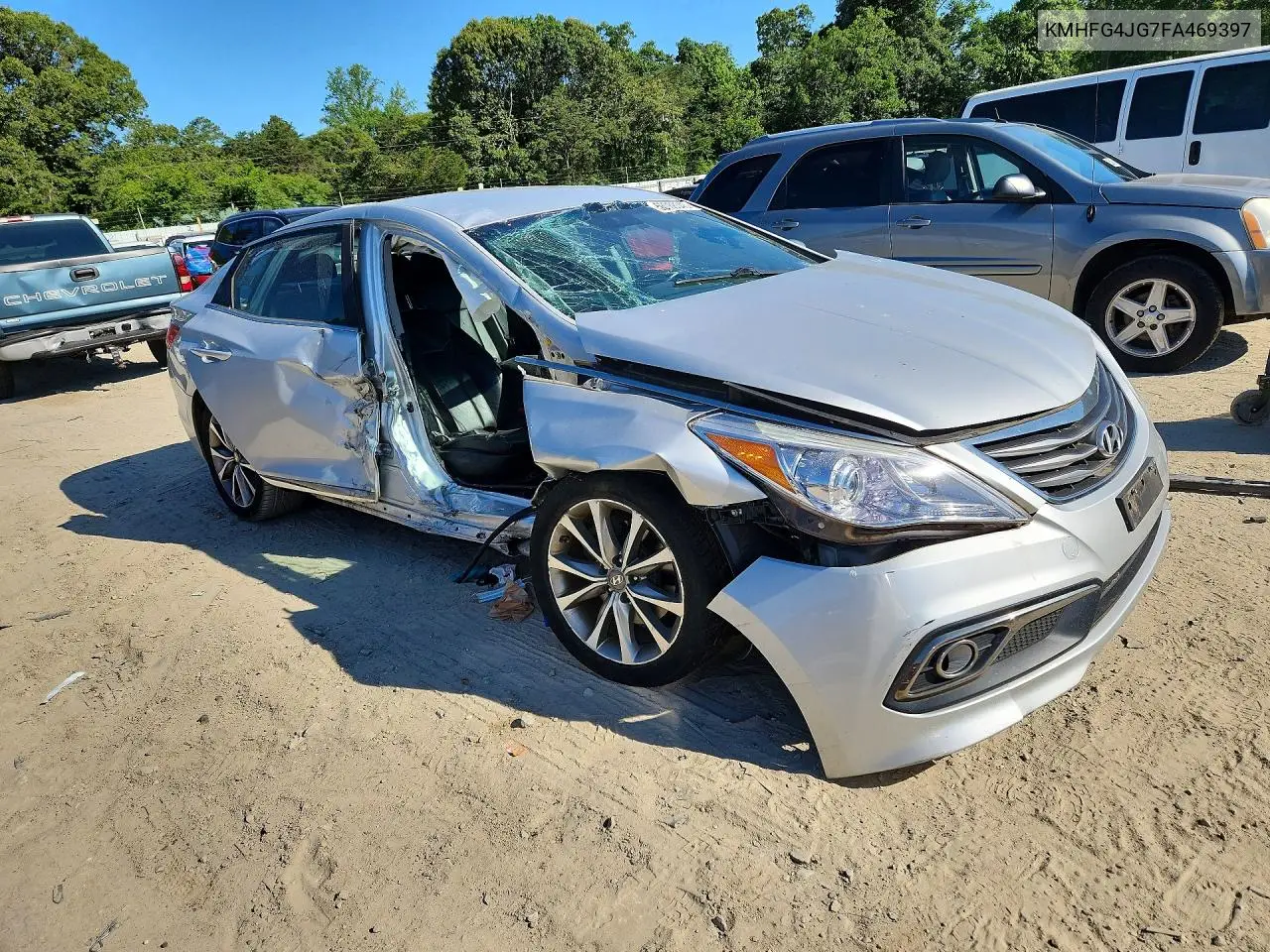 2015 Hyundai Azera Base VIN: KMHFG4JG7FA469397 Lot: 56068046