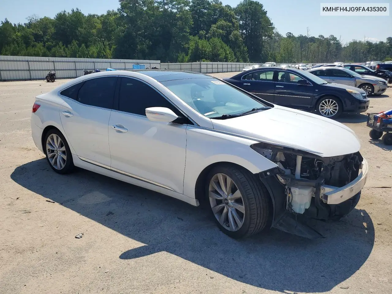2015 Hyundai Azera Limited VIN: KMHFH4JG9FA435300 Lot: 60354596