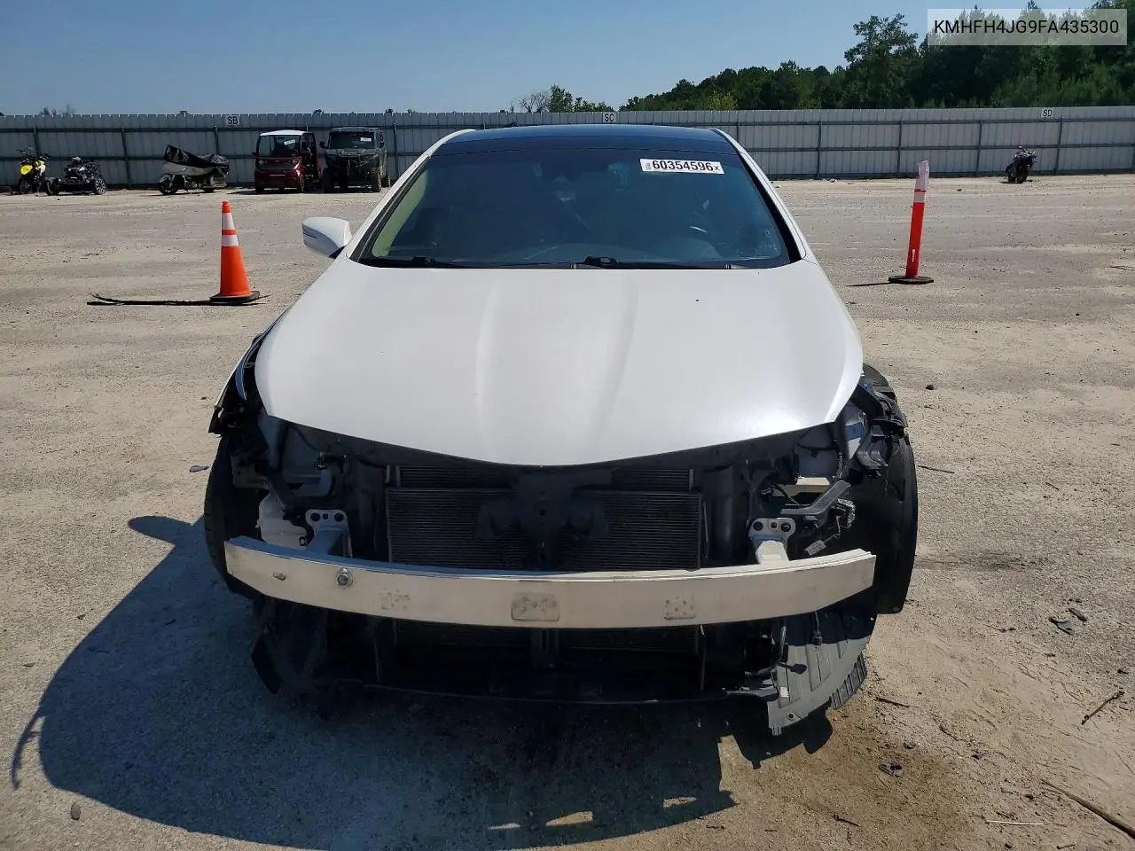 2015 Hyundai Azera Limited VIN: KMHFH4JG9FA435300 Lot: 60354596