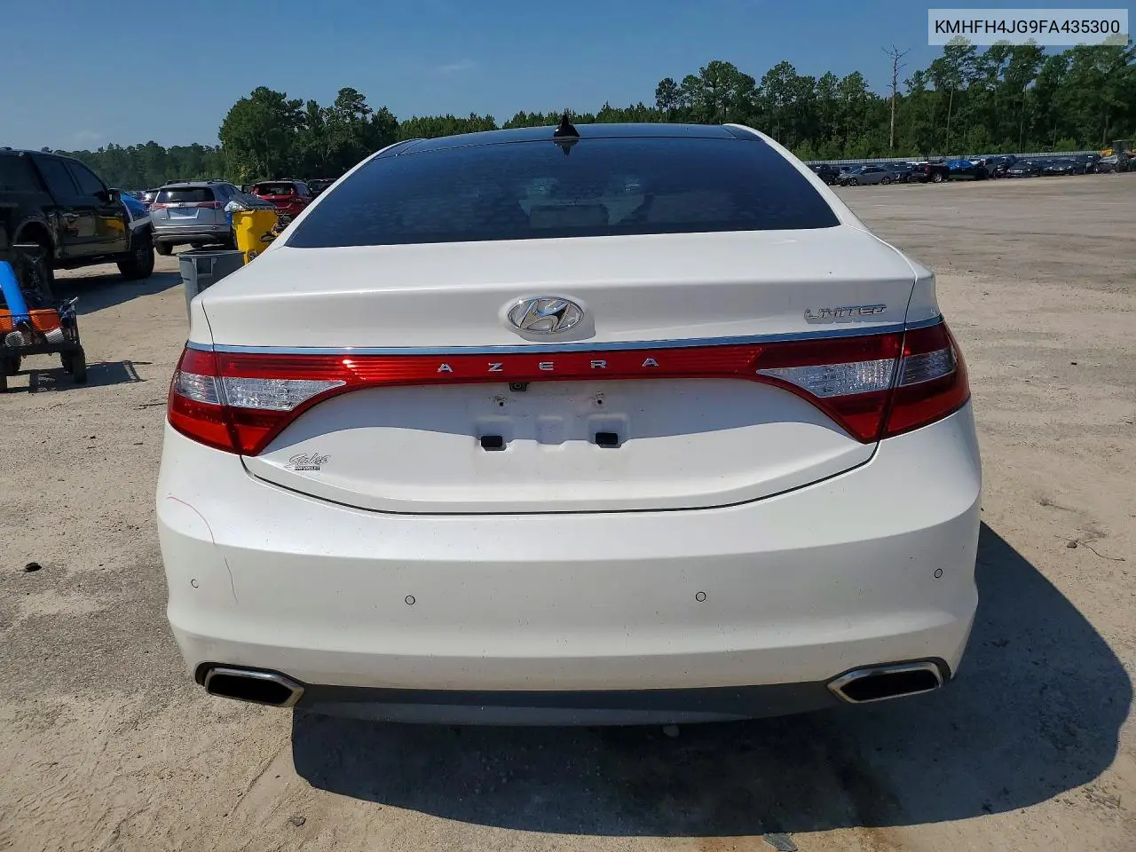 2015 Hyundai Azera Limited VIN: KMHFH4JG9FA435300 Lot: 60354596