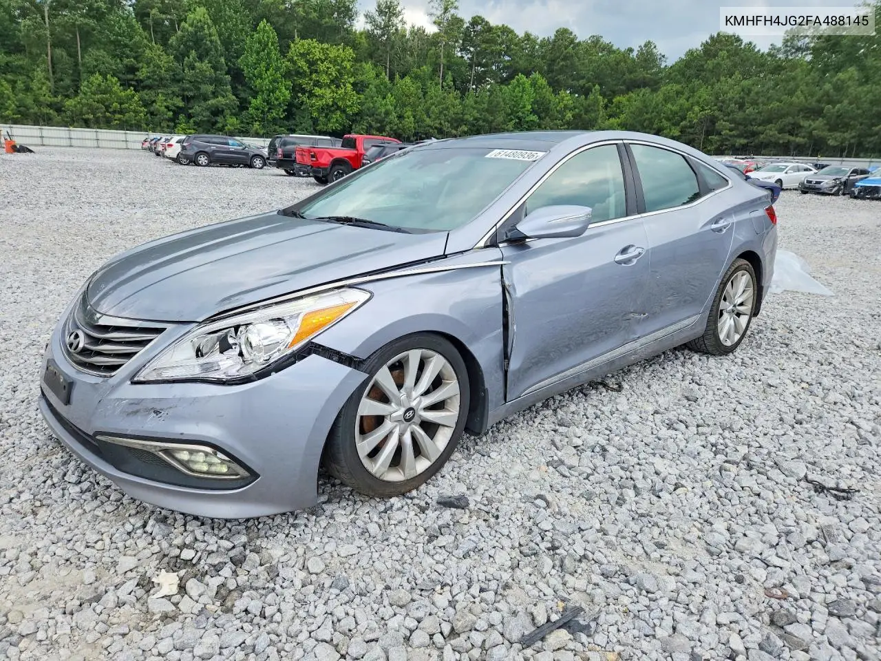 2015 Hyundai Azera Limited VIN: KMHFH4JG2FA488145 Lot: 61480936