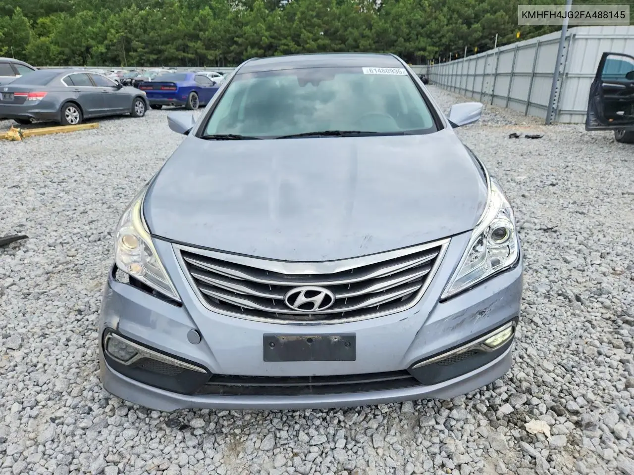 2015 Hyundai Azera Limited VIN: KMHFH4JG2FA488145 Lot: 61480936
