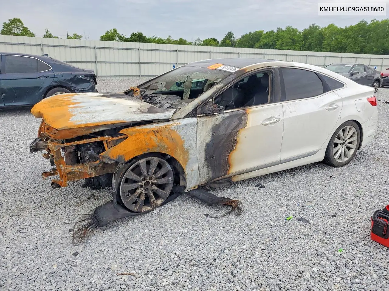 2016 Hyundai Azera Limited VIN: KMHFH4JG9GA518680 Lot: 50152436