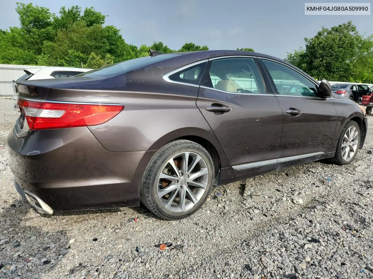 2016 Hyundai Azera Base VIN: KMHFG4JG8GA509990 Lot: 51712816