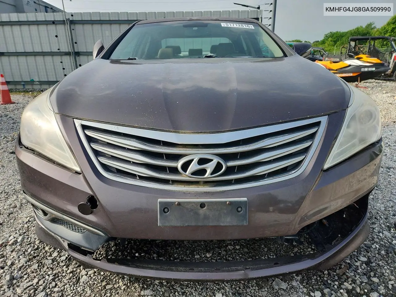 2016 Hyundai Azera Base VIN: KMHFG4JG8GA509990 Lot: 51712816