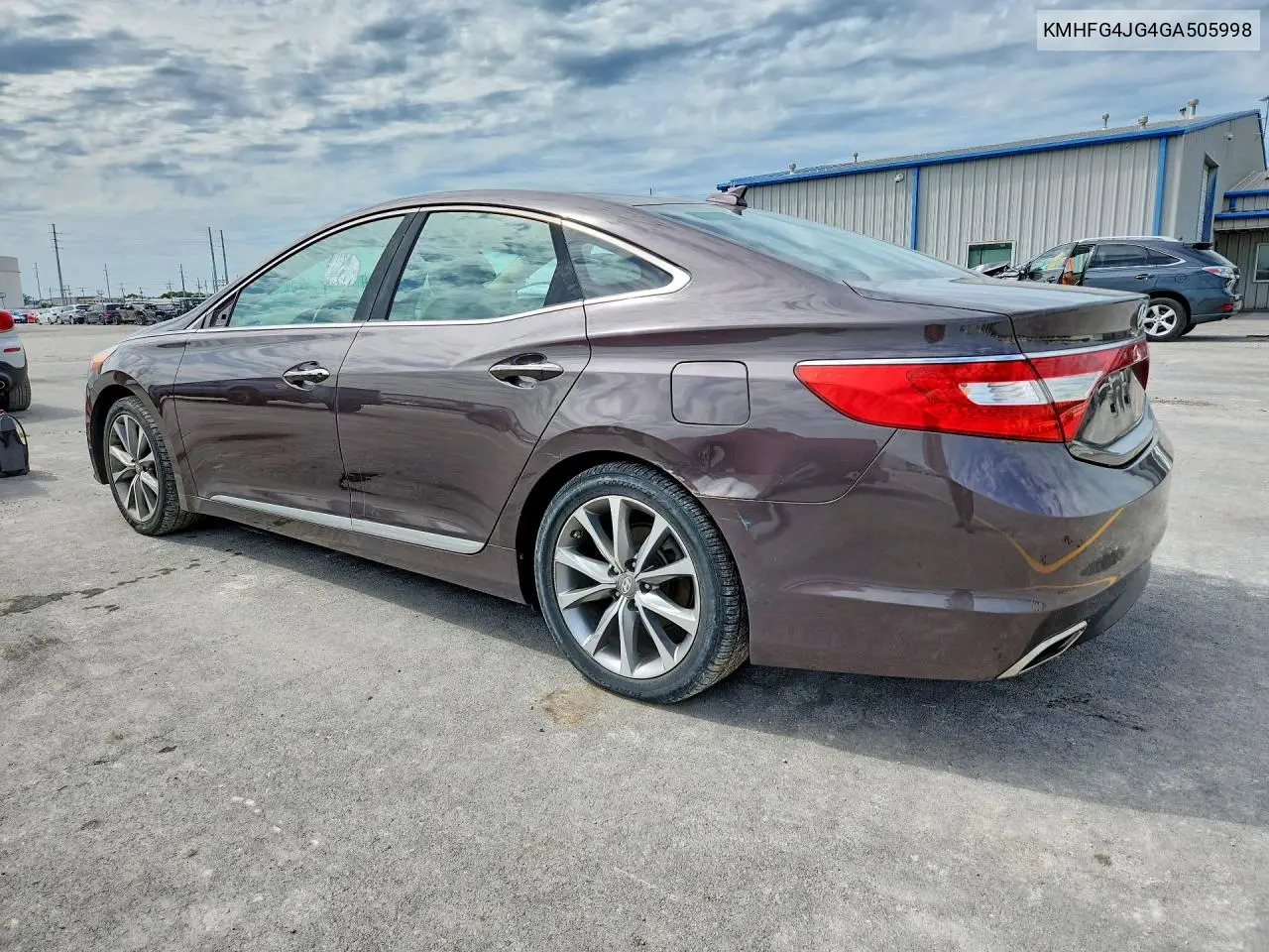 2016 Hyundai Azera Base VIN: KMHFG4JG4GA505998 Lot: 51804346