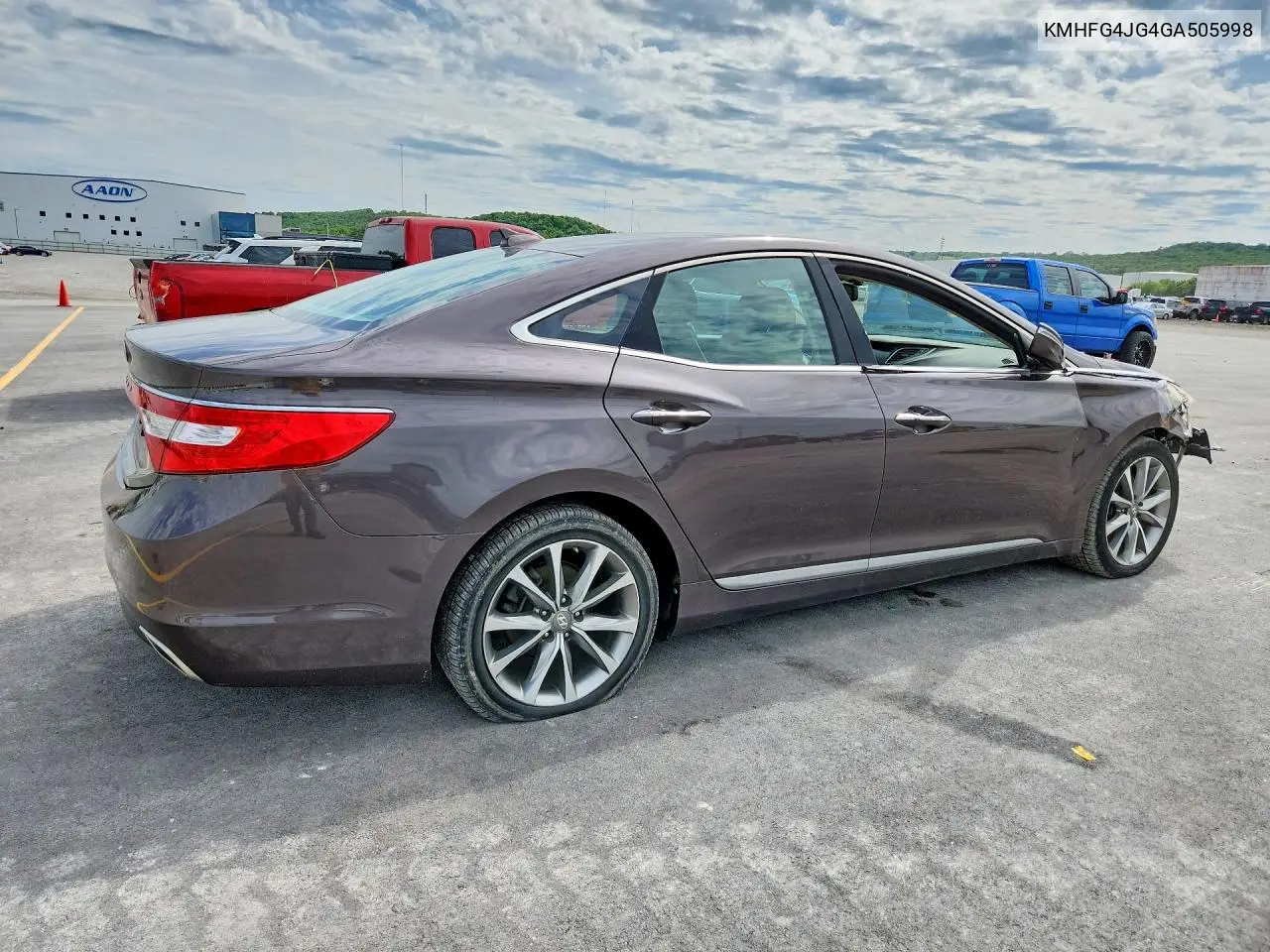 2016 Hyundai Azera Base VIN: KMHFG4JG4GA505998 Lot: 51804346