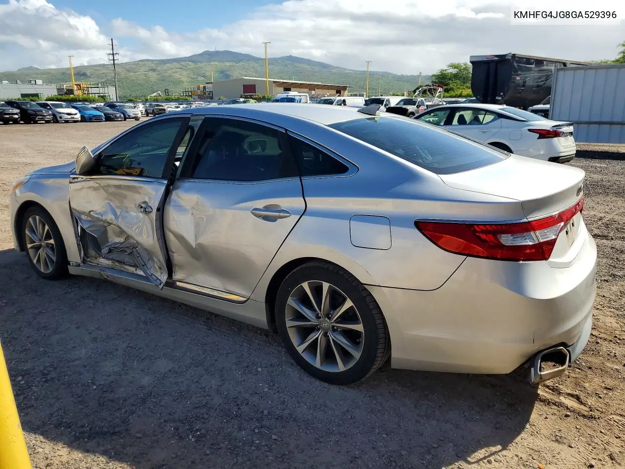 2016 Hyundai Azera Base VIN: KMHFG4JG8GA529396 Lot: 54551076