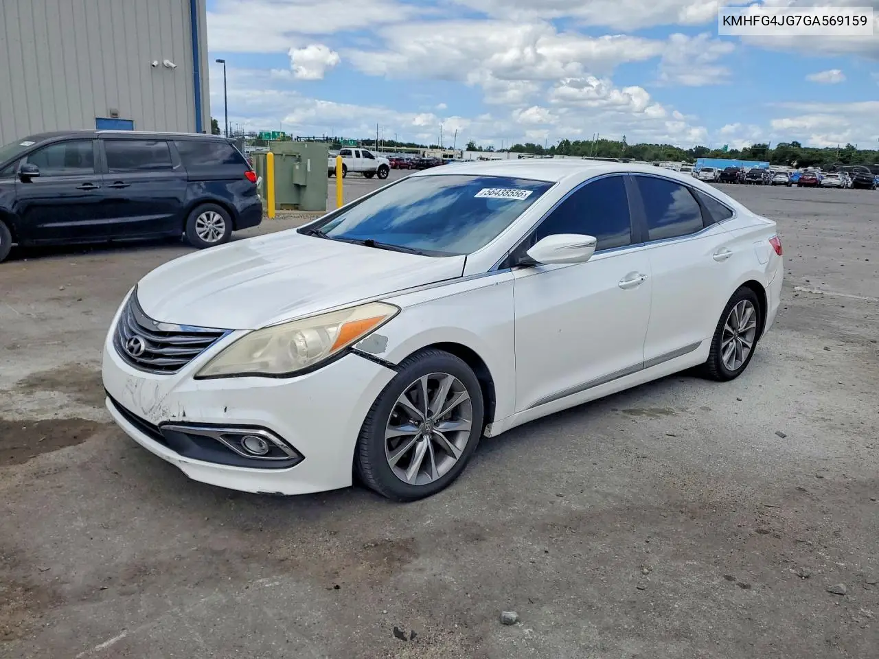 2016 Hyundai Azera Base VIN: KMHFG4JG7GA569159 Lot: 56438556