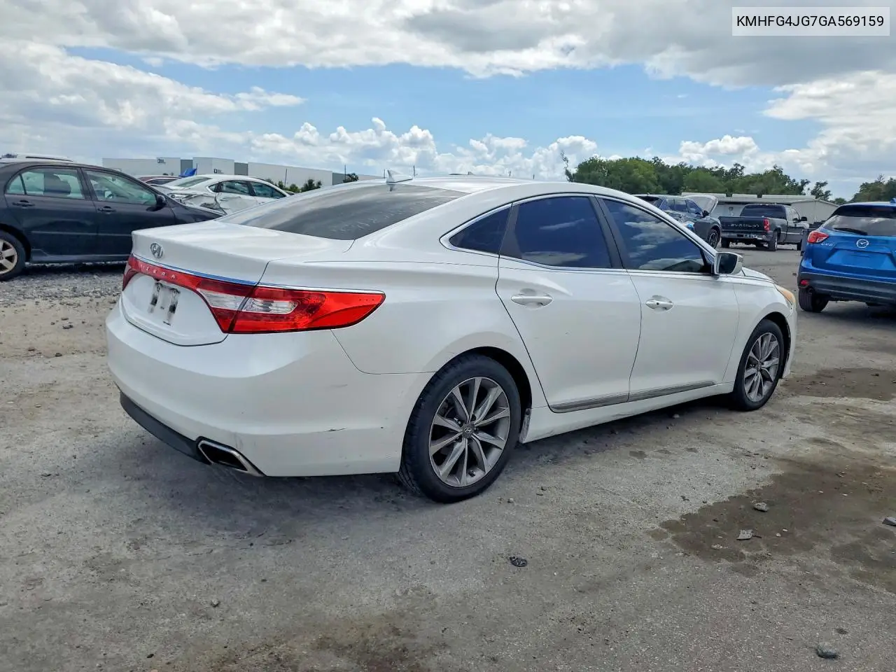 2016 Hyundai Azera Base VIN: KMHFG4JG7GA569159 Lot: 56438556