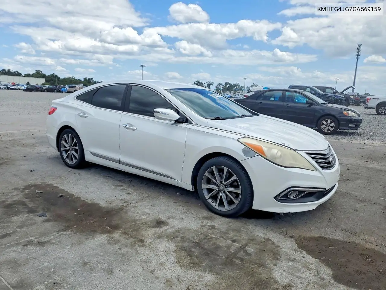 2016 Hyundai Azera Base VIN: KMHFG4JG7GA569159 Lot: 56438556