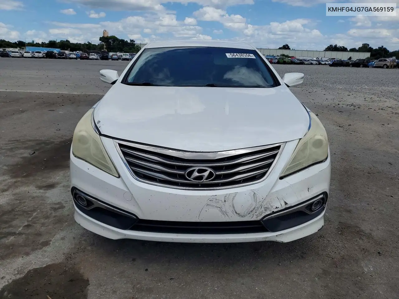 2016 Hyundai Azera Base VIN: KMHFG4JG7GA569159 Lot: 56438556