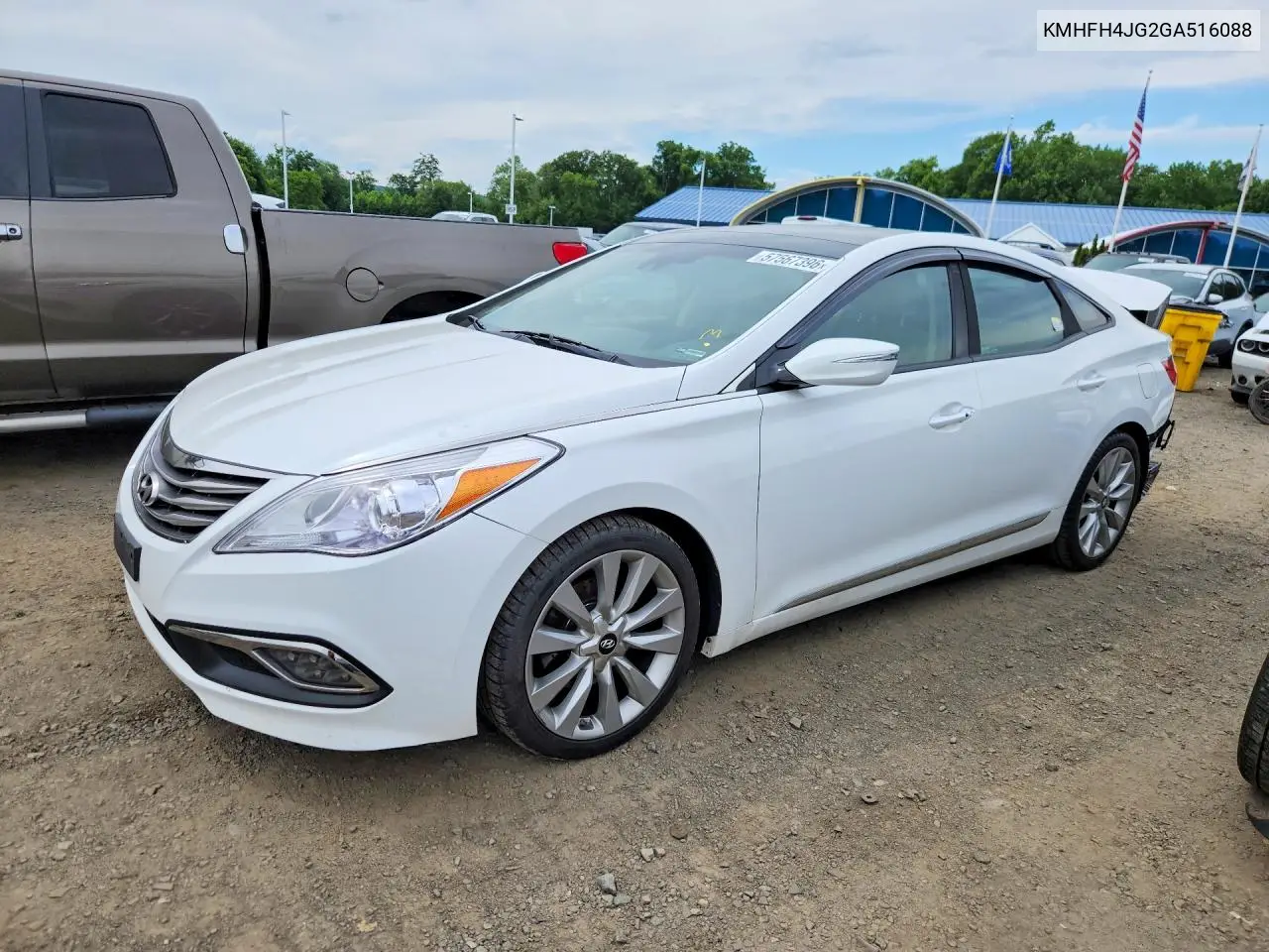 2016 Hyundai Azera Limited VIN: KMHFH4JG2GA516088 Lot: 57567396