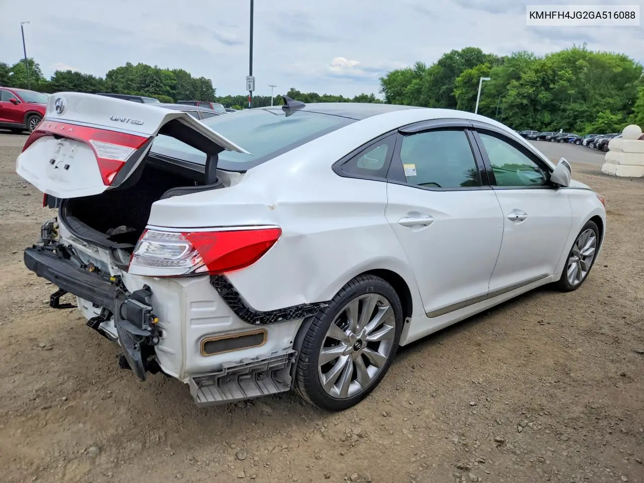 2016 Hyundai Azera Limited VIN: KMHFH4JG2GA516088 Lot: 57567396