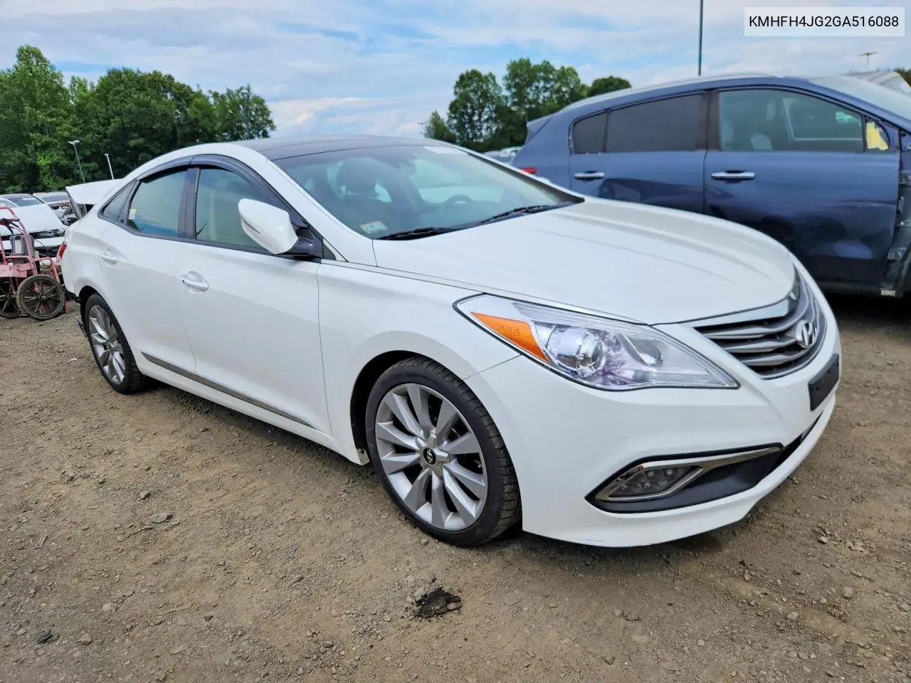 2016 Hyundai Azera Limited VIN: KMHFH4JG2GA516088 Lot: 57567396