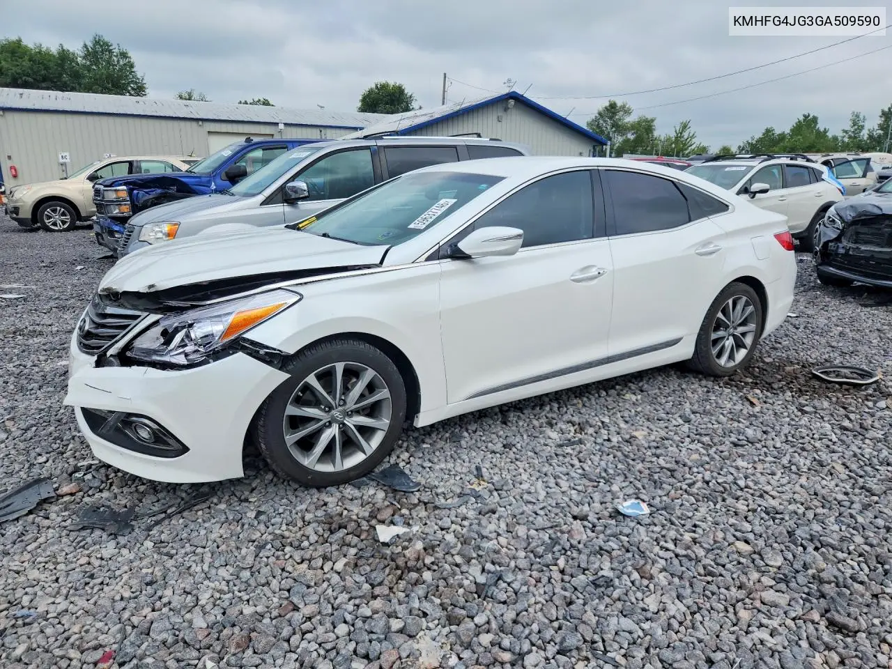 2016 Hyundai Azera Base VIN: KMHFG4JG3GA509590 Lot: 59637746