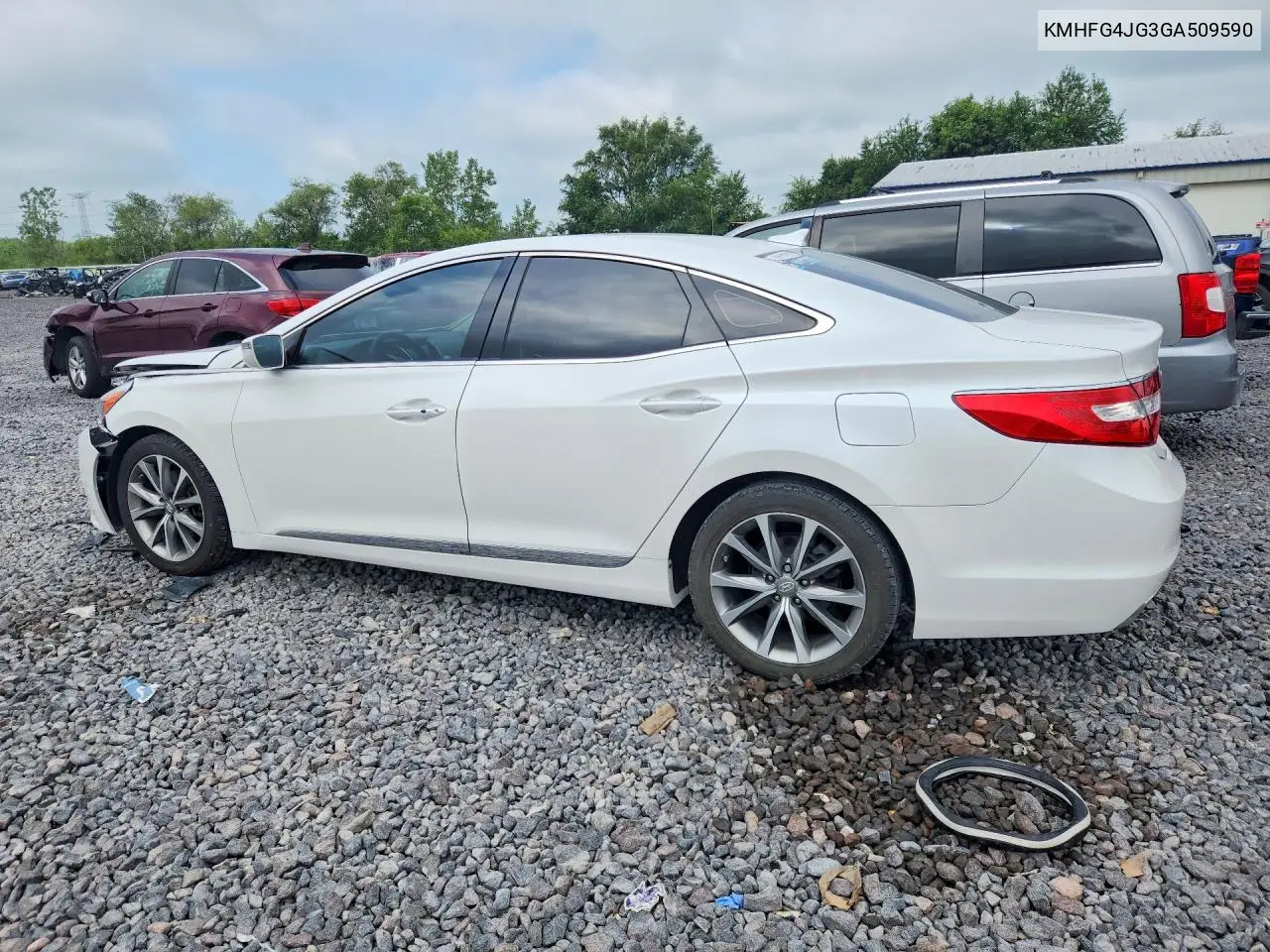 2016 Hyundai Azera Base VIN: KMHFG4JG3GA509590 Lot: 59637746