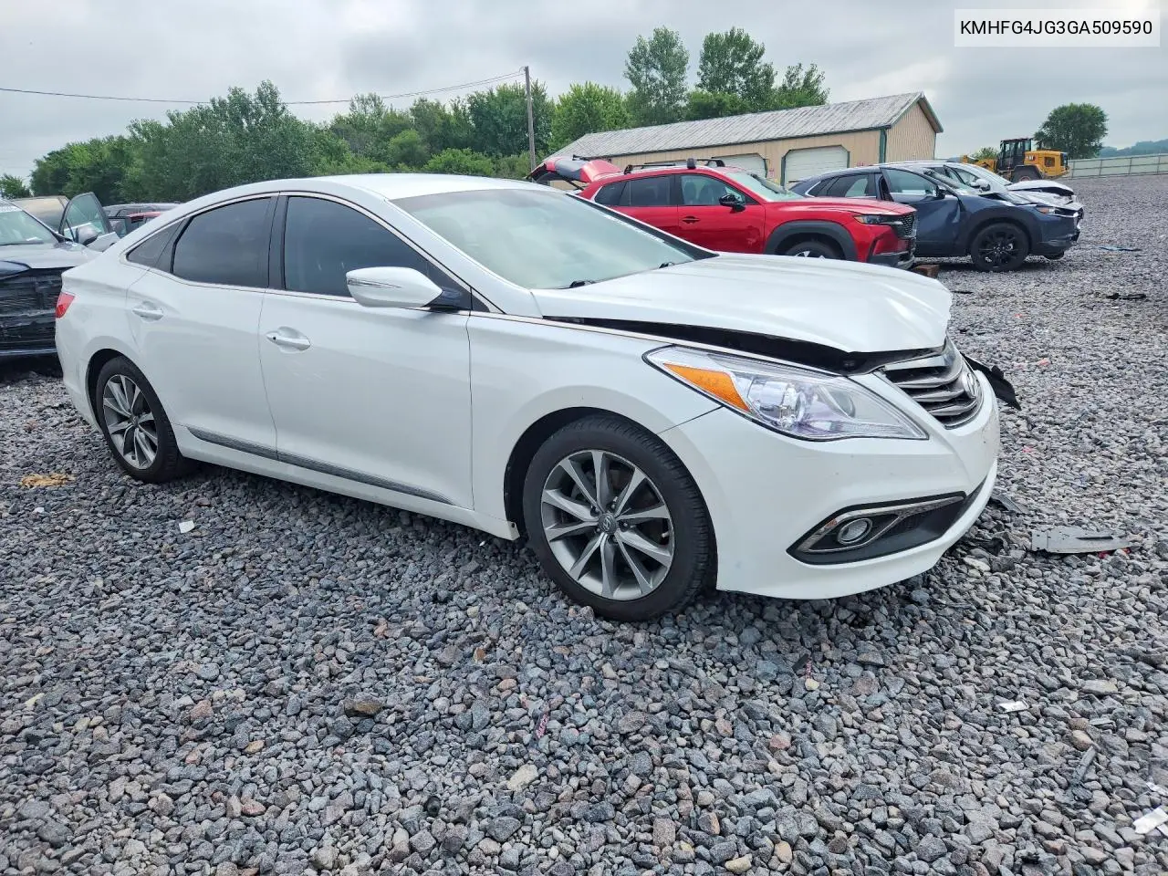 2016 Hyundai Azera Base VIN: KMHFG4JG3GA509590 Lot: 59637746