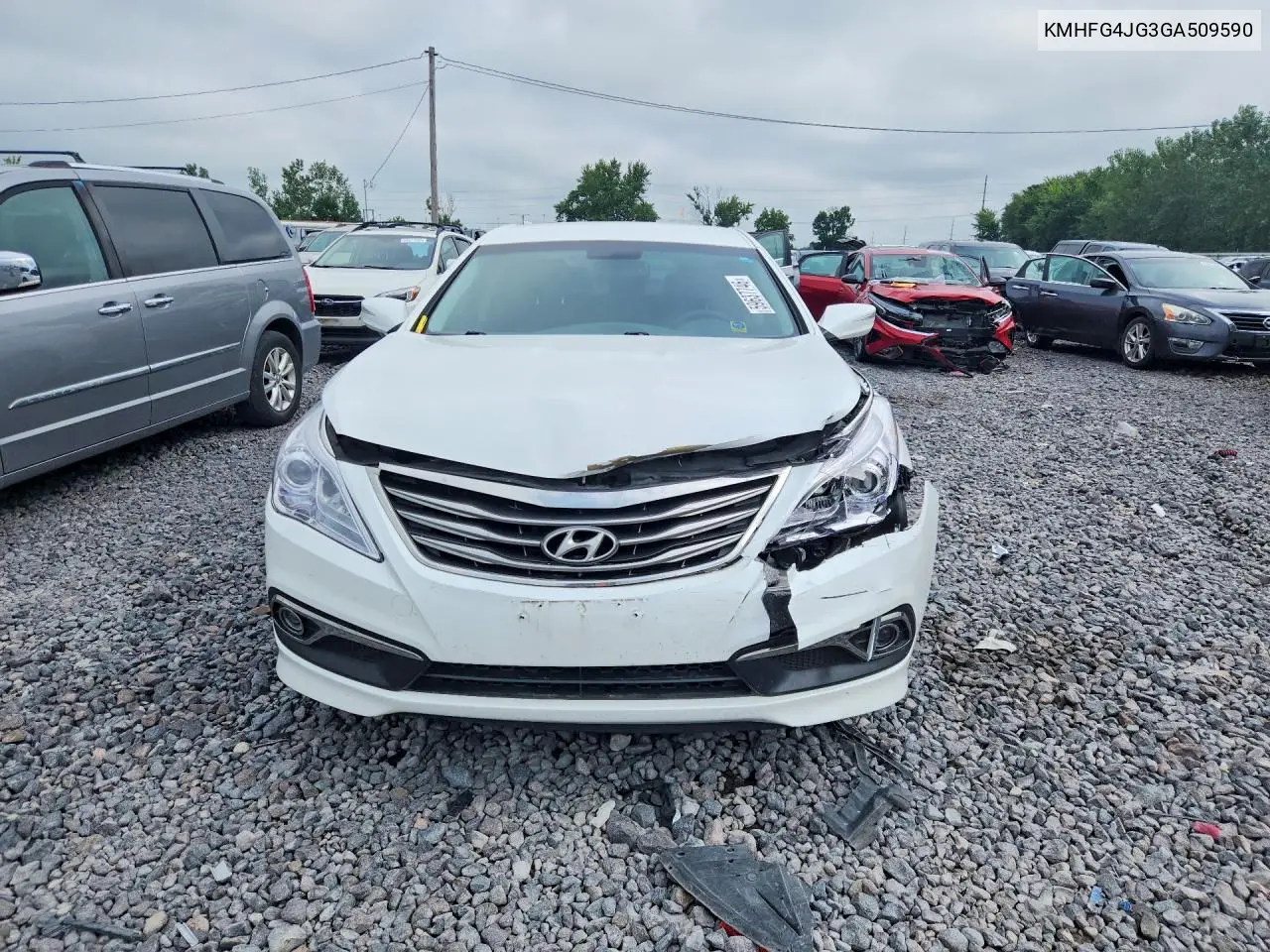 2016 Hyundai Azera Base VIN: KMHFG4JG3GA509590 Lot: 59637746
