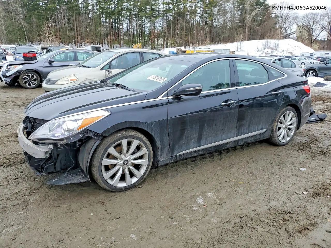 2016 Hyundai Azera Limited VIN: KMHFH4JG6GA520046 Lot: 77676365