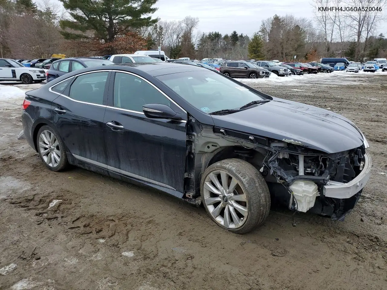 2016 Hyundai Azera Limited VIN: KMHFH4JG6GA520046 Lot: 77676365