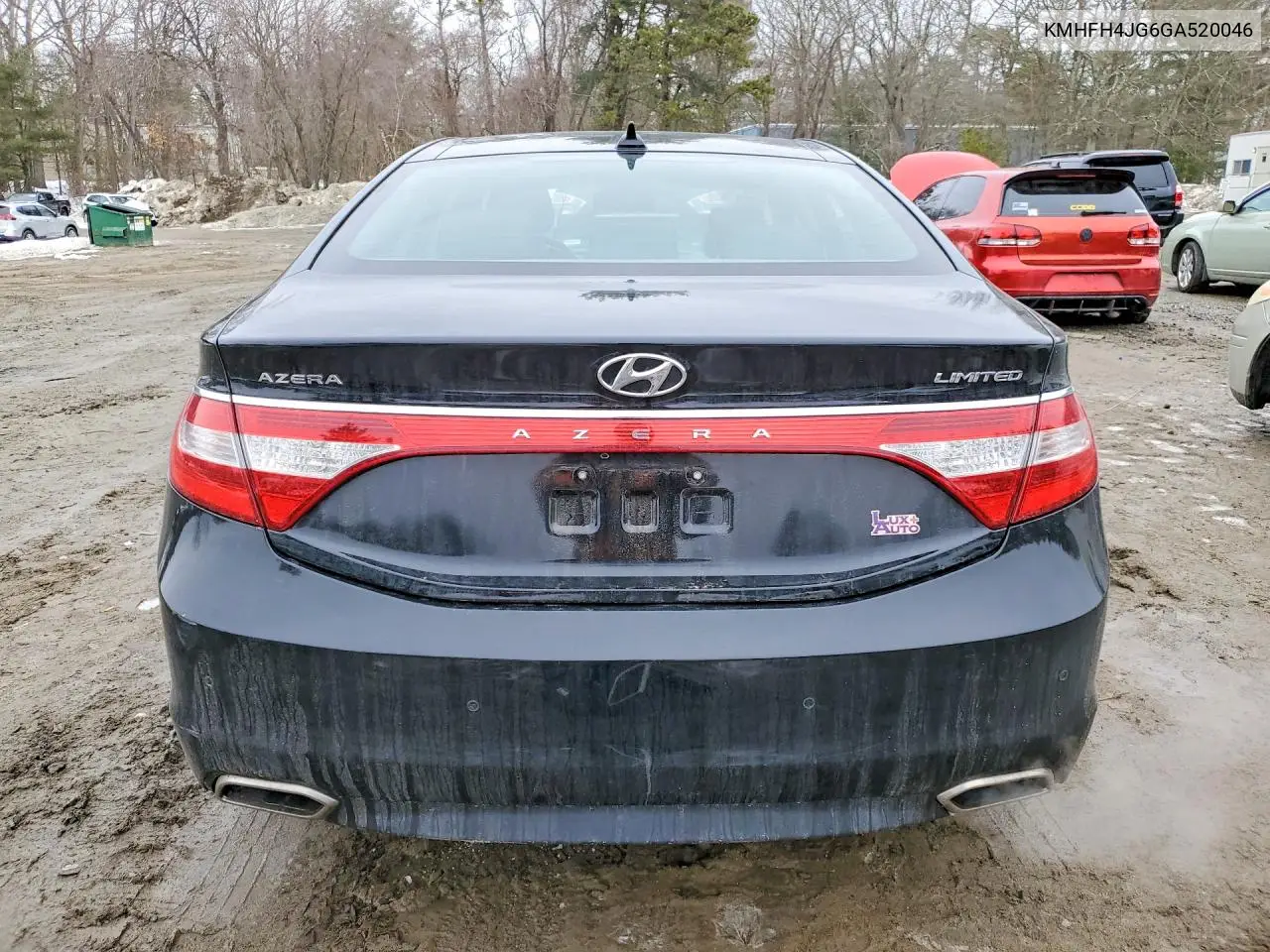 2016 Hyundai Azera Limited VIN: KMHFH4JG6GA520046 Lot: 77676365