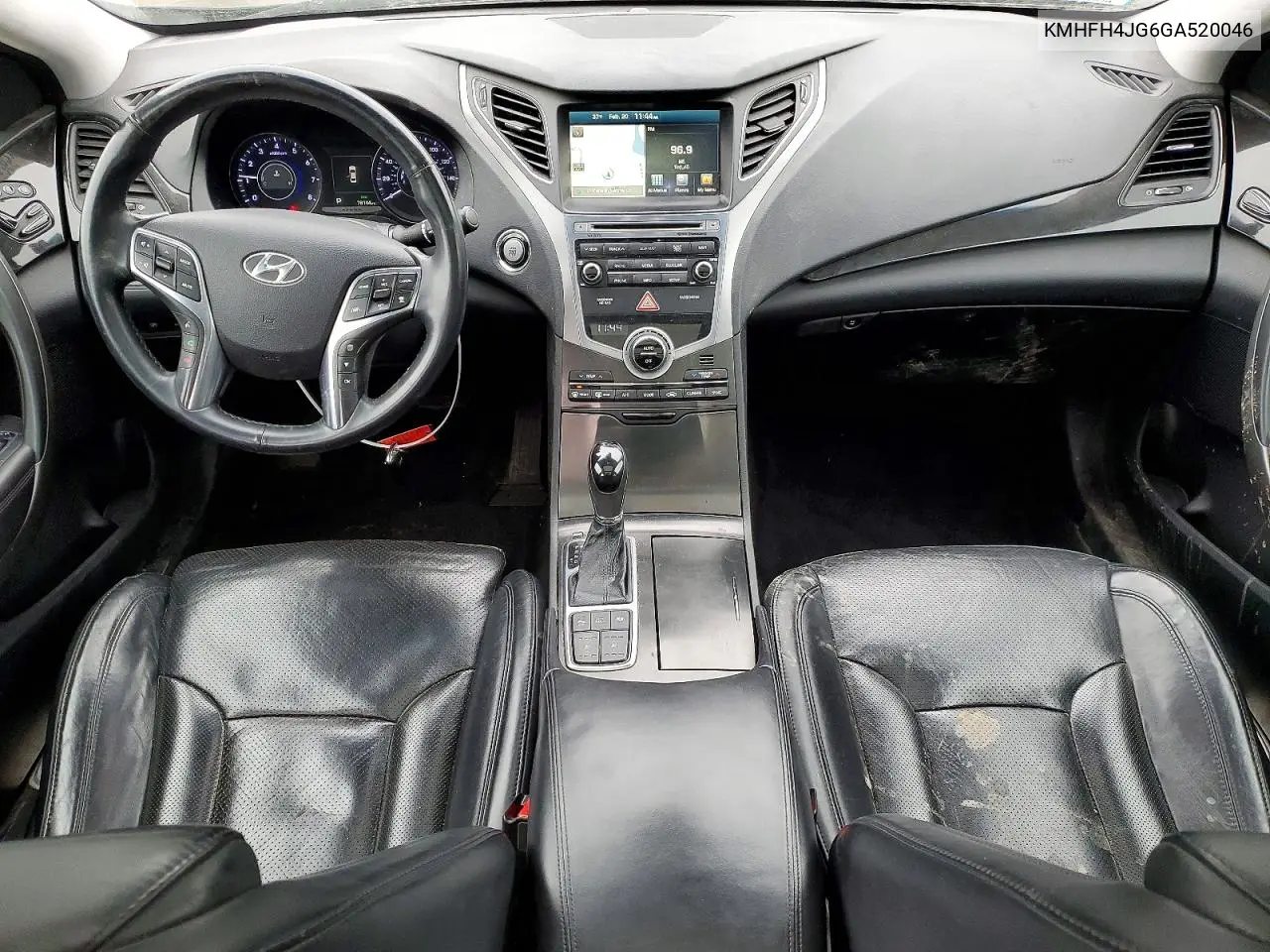2016 Hyundai Azera Limited VIN: KMHFH4JG6GA520046 Lot: 77676365