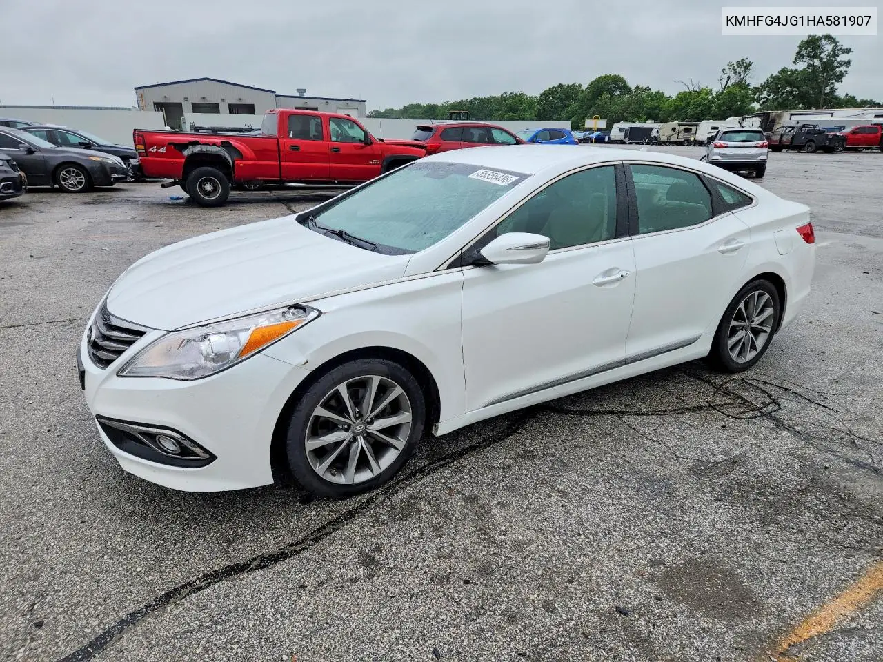 2017 Hyundai Azera Base VIN: KMHFG4JG1HA581907 Lot: 55355436
