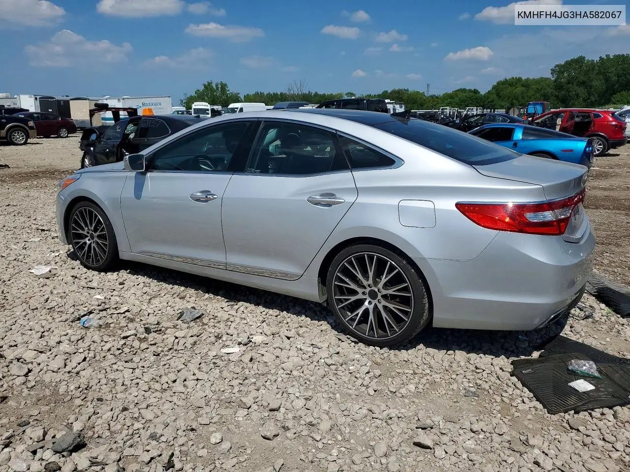 2017 Hyundai Azera Limited VIN: KMHFH4JG3HA582067 Lot: 60093786