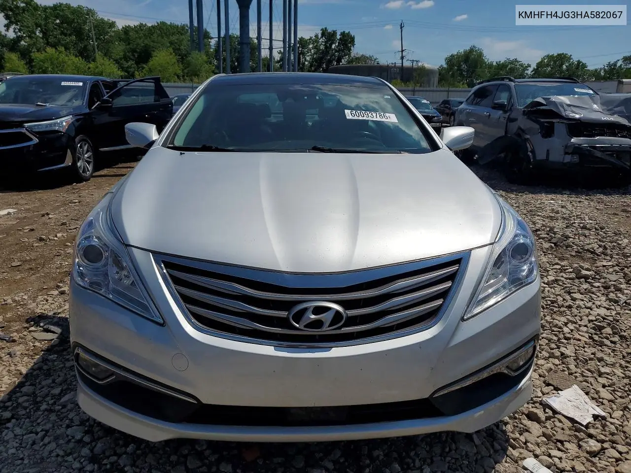 2017 Hyundai Azera Limited VIN: KMHFH4JG3HA582067 Lot: 60093786